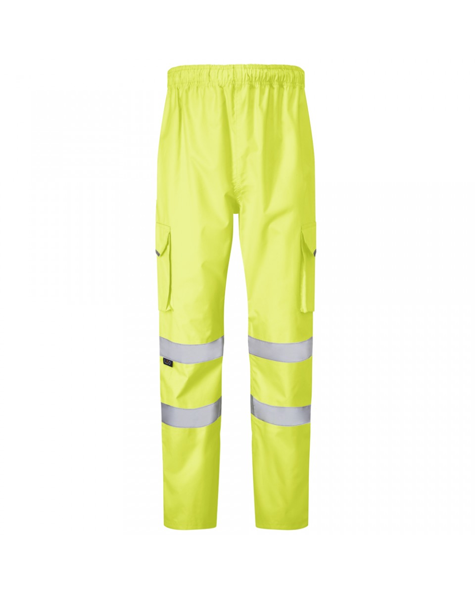 ISO 20471 Class 1 Cargo Overtrouser Yellow EcoViz